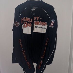 Vintage Harley Davidson Biker Jacket